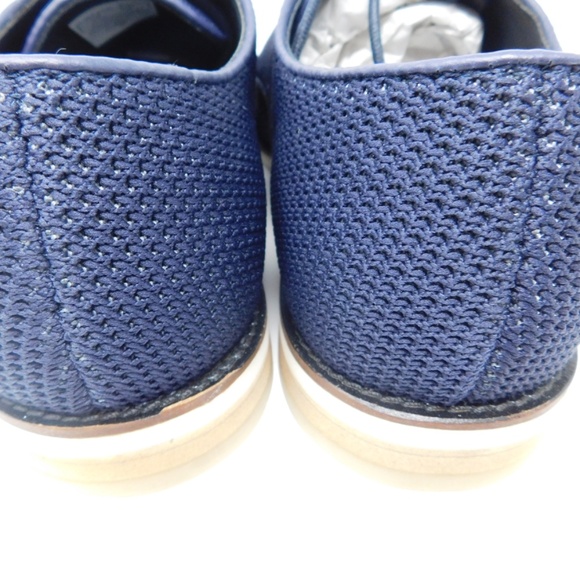 CALVIN KLEIN Men\'s Shoes Aggussie Derby Lace Up Casual Oxford Navy Size 11.5 NIB main image 13